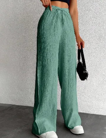 Pantaloni SHEIN, verde