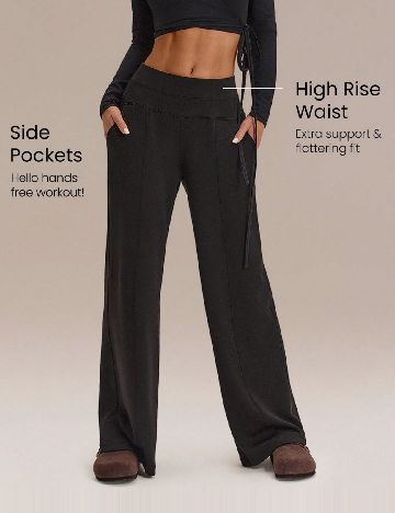 Pantaloni GLOWMODE, negru