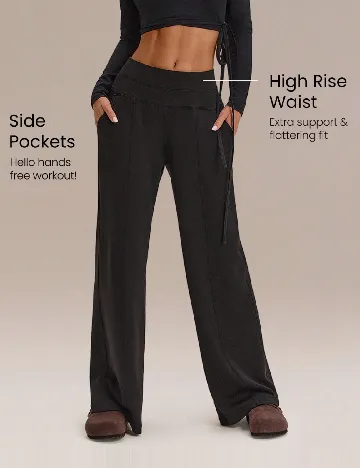 Pantaloni GLOWMODE, negru