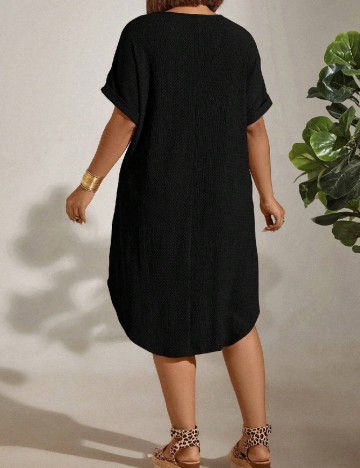 Rochie scurta SHEIN CURVE, negru