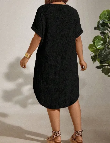 Rochie scurta SHEIN CURVE, negru
