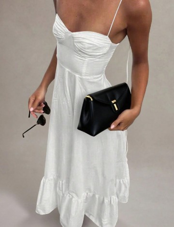 Rochie lunga SHEIN, alb