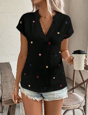 Bluza SHEIN, negru