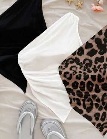 Set topuri 3 bucati SHEIN, mix culori