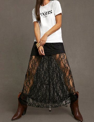 Fusta SHEIN, negru