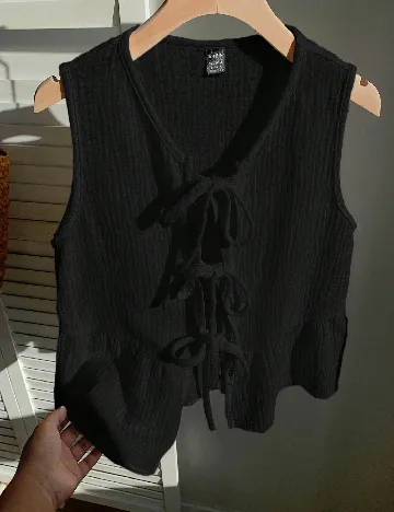 Top SHEIN, negru