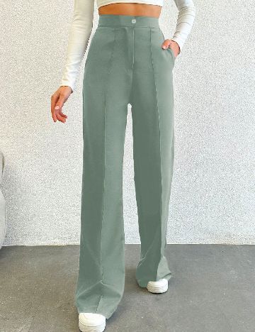Pantaloni SHEIN, verde