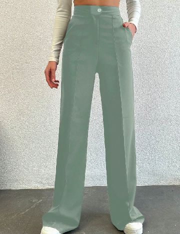 Pantaloni SHEIN, verde
