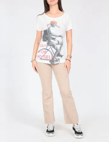 Tricou Zara, alb