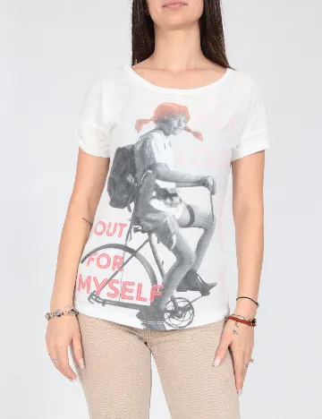 Tricou Zara, alb