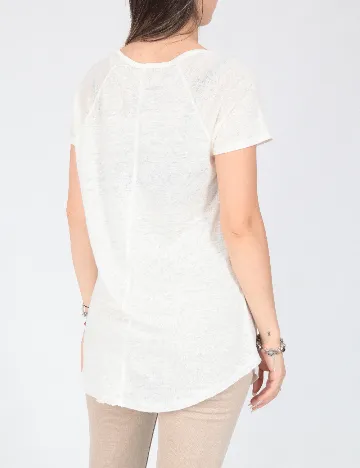 Tricou Zara, ecru