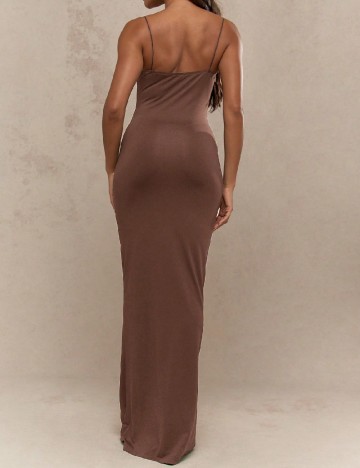 Rochie lunga SHEIN, maro