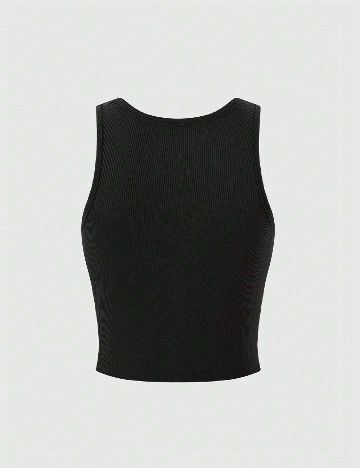 Top SHEIN, negru