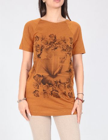 Tricou Zara, portocaliu