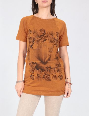 Tricou Zara, portocaliu