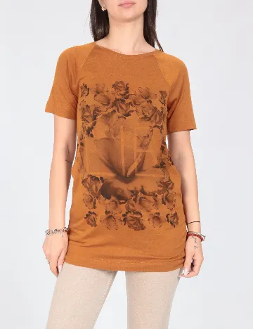 Tricou Zara, portocaliu