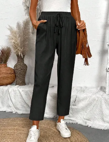 Pantaloni SHEIN, negru