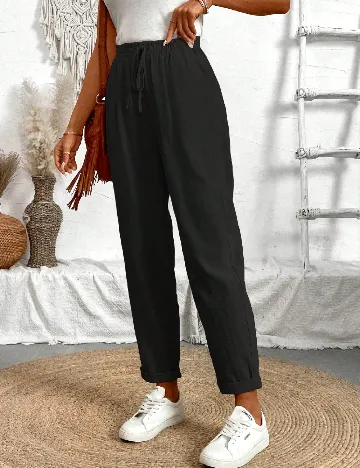 Pantaloni SHEIN, negru