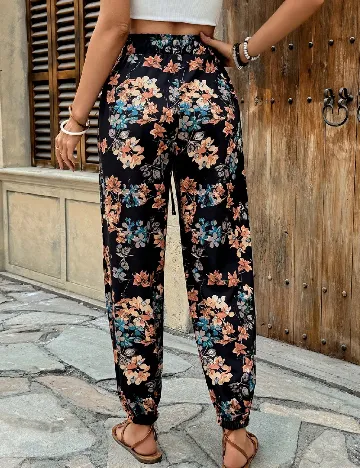 Pantaloni SHEIN, floral print