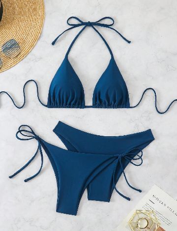 Costum de baie SHEIN, bleumarin