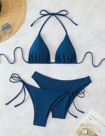 Costum de baie SHEIN, bleumarin
