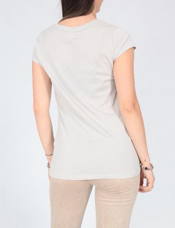 Tricou Zara, gri deschis