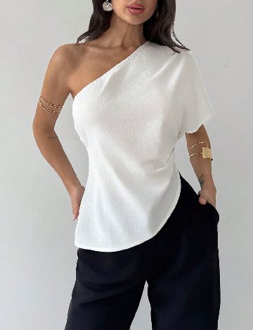 Top SHEIN, alb