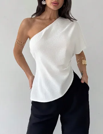 Top SHEIN, alb