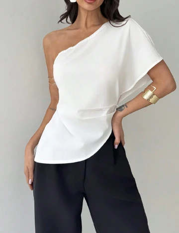Top SHEIN, alb