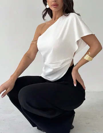 Top SHEIN, alb