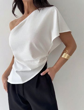 Top SHEIN, alb