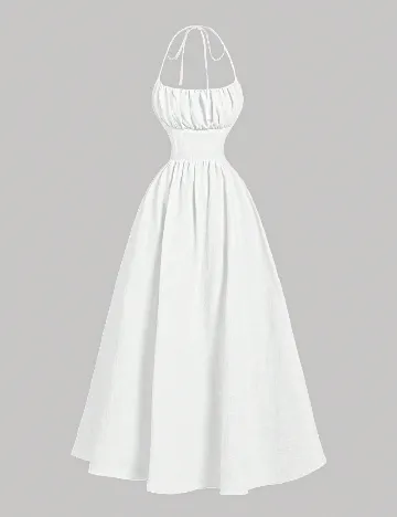 Rochie lunga SHEIN, alb