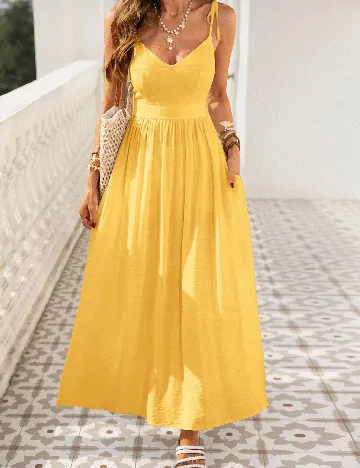 Rochie lunga SHEIN, galben