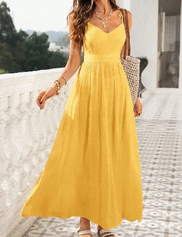 Rochie lunga SHEIN, galben