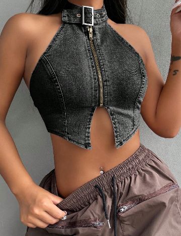 Top SHEIN, gri