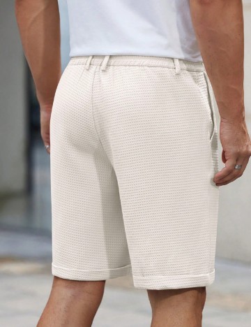Pantaloni scurti SHEIN, ecru