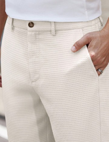 Pantaloni scurti SHEIN, ecru