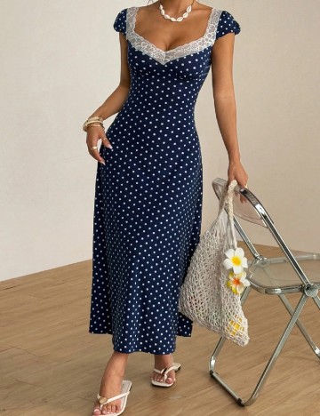 Rochie lunga SHEIN, bleumarin