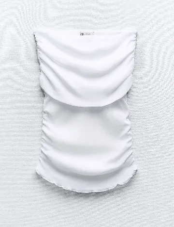 Top Zara, alb