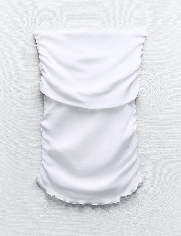 Top Zara, alb