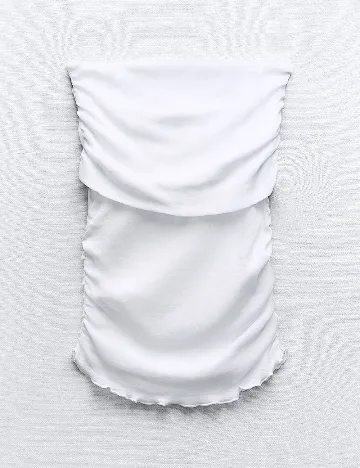 Top Zara, alb