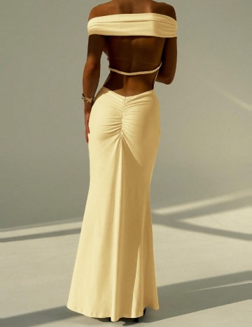 Rochie lunga SHEIN, galben