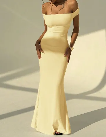 Rochie lunga SHEIN, galben