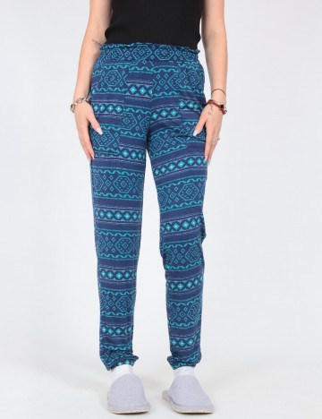 Pantaloni de pijama Tezenis, albastru