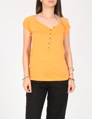 Tricou Bershka, galben