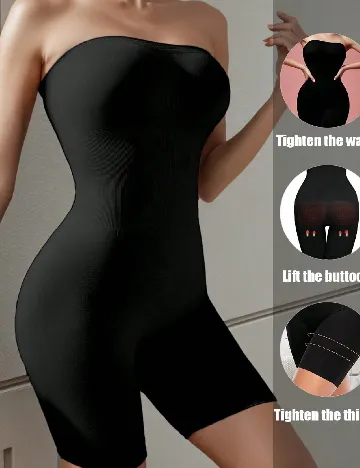 Salopeta modelatoare SHEIN, negru