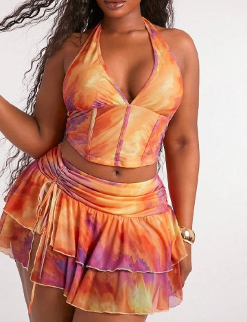 Compleu SHEIN CURVE, mix culori