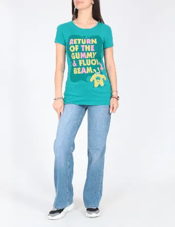 Tricou Bershka, albastru