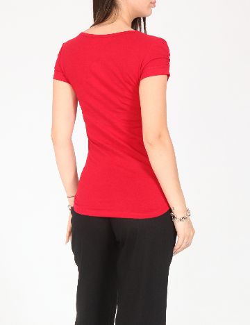 Tricou Bershka, rosu