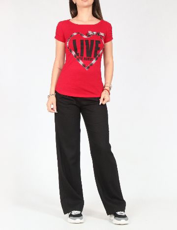 Tricou Bershka, rosu